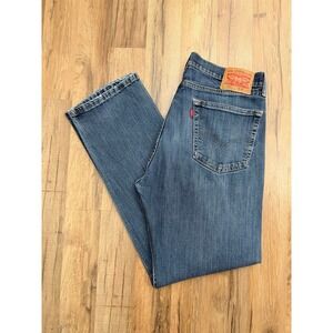 Levi's 505 Regular Fit Jeans Men's W36 L32 Blue‎ Straight Leg Denim